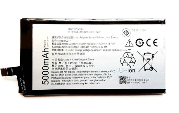 FULL CELL Mobile Battery For  Lenovo Vibe P1 / P1c58 / P1a41 / Bl244