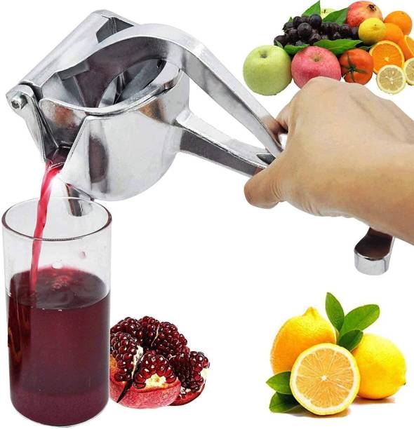 Prachi Steel Hand Juicer Manual juicer Instant juicer Orange juicer, Lemon Squeezer Citrus | Manual Lemon Juicer (Steel)