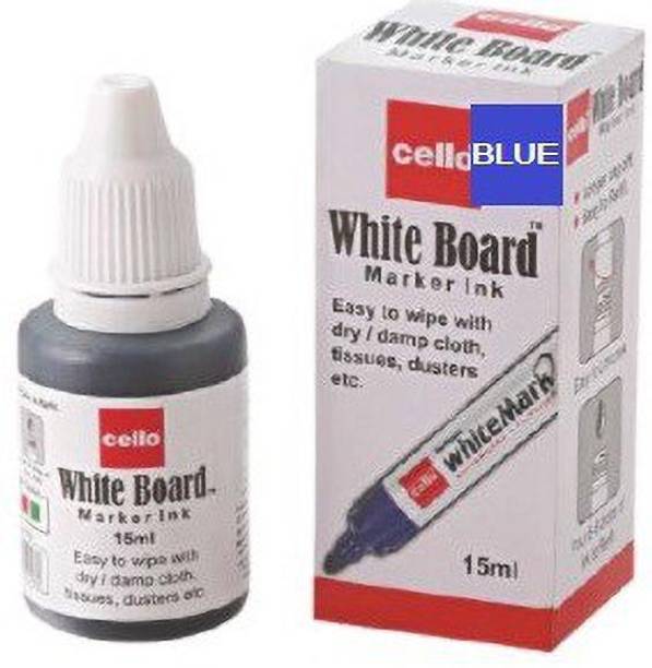Cello Whiteboard Marker Ink Blue 15 ml Marker Refill