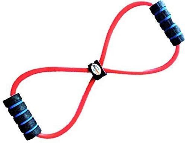 DITCAFOS 8 Type Muscle Chest Expander Resistance Rope Workout Pulling Exerciser Resistance Tube