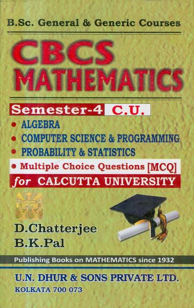 CBCS MATHEMATICS SEMESTER 4 (Calcutta University)