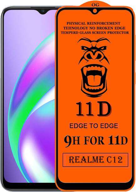 Xester Edge To Edge Tempered Glass for Realme C12