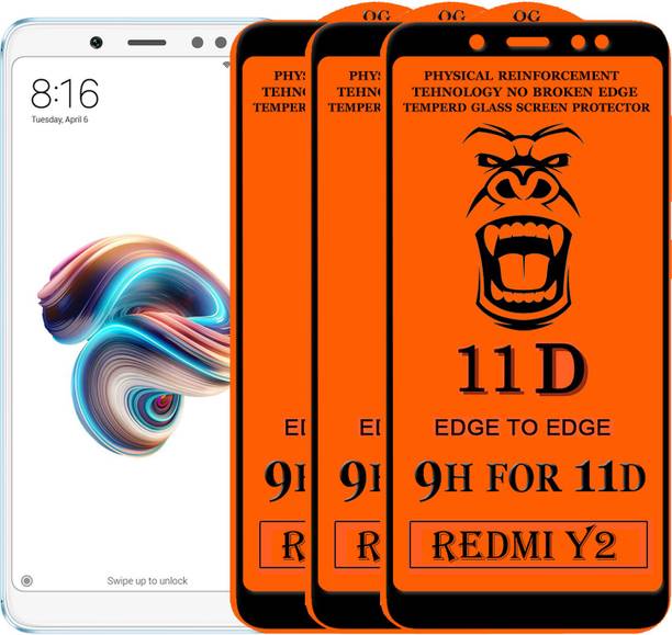 Xester Edge To Edge Tempered Glass for Mi Redmi Y2