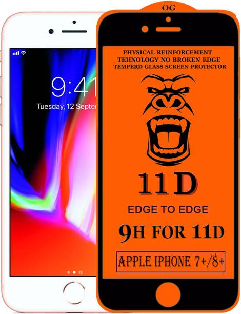 Xester Edge To Edge Tempered Glass for Apple iPhone 8 Plus