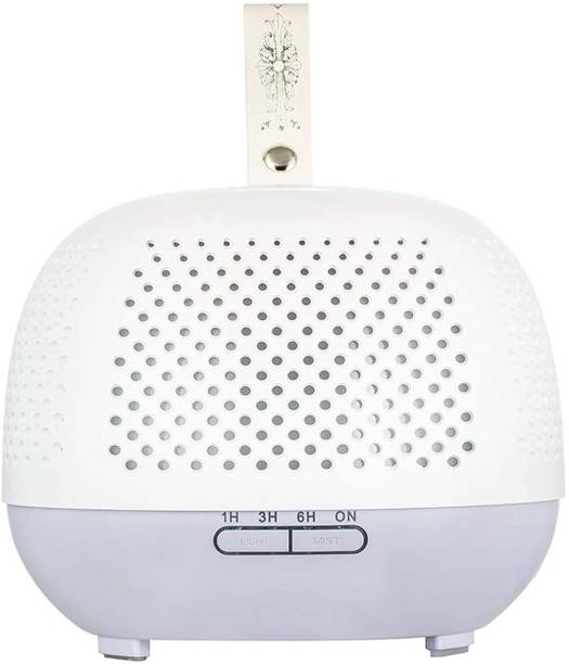 Allin Exporters Room S2 4 in 1 Aromatherapy Essential Oil Diffuser Ultrasonic Humidifier with 7 Color Changing LED Lights for Air Purification & Aroma Spreading 400ml Humidifier