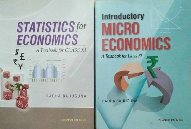 INTRODUCTORY MICROECONOMICS & STATISTICS FOR ECONOMICS (SET OF 2 BOOKS) FOR CLASS-XI (2021-22)