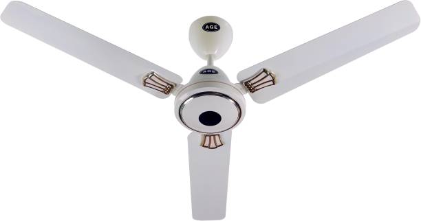 AGE MN120 Classic BLDC Ceiling Fan with Remote 1200 mm BLDC Motor with Remote 3 Blade Ceiling Fan