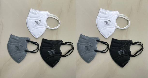 SWASA SWASA+ N-95/FFP2 COMBO PACK: Grey Black White PLUSCPM0.3 Reusable