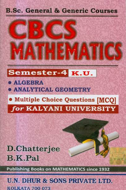 CBCS Mathematics Semester 4 (KALYANI University)