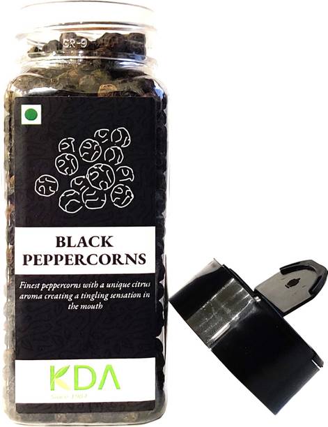 KDA Black Peppercorns | Whole Black Pepper (Kali Mirch)
