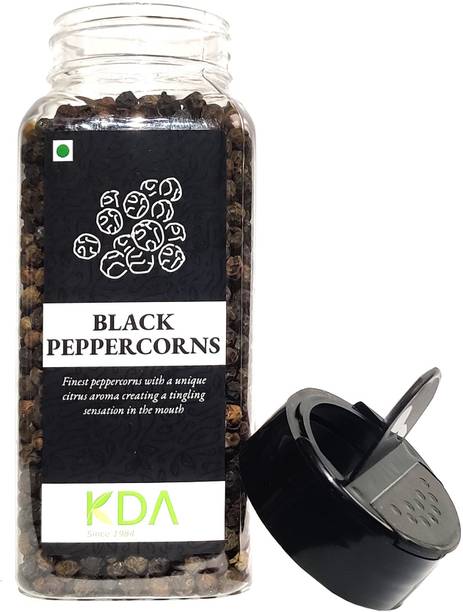 KDA Black Peppercorns (Black Pepper / Kali Mirch)