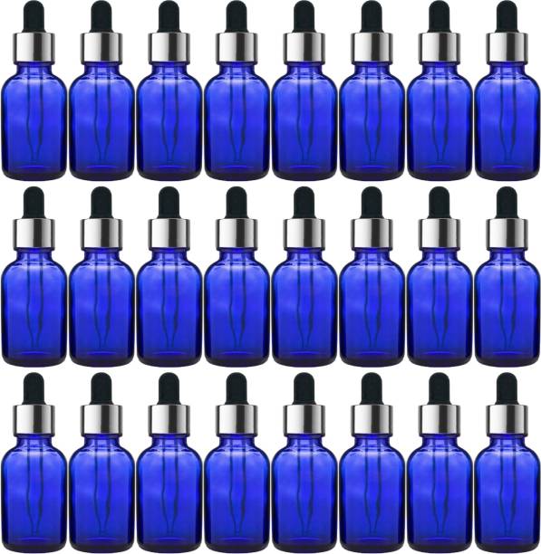 FUTURA MARKET Blue Glass Dropper Bottle for Essential Oil, DIY Beauty care with LeakProof 10 ml Bottle