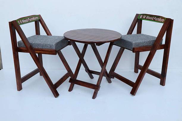 BM Wood Furniture Solid Wood Table & Chair Set