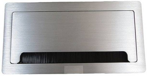 टेचुट filp type cable cubby p box with 2 power socket & 6 hole for conference table मीडिया स्ट्रीमिंग डिवाइस