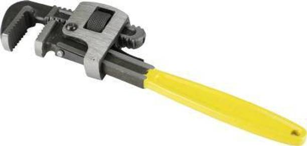 DHATRI TOOLS PIPE WRENCH STILLSON PATTERN, 10 INCH ,250 MM,OPENING 33MM ANT Single Sided Pipe Wrench