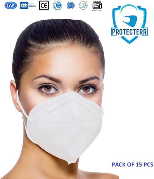 PROTECTERR N95-W-15 8220-N95-W-15 Water Resistant, Reusable, Washable