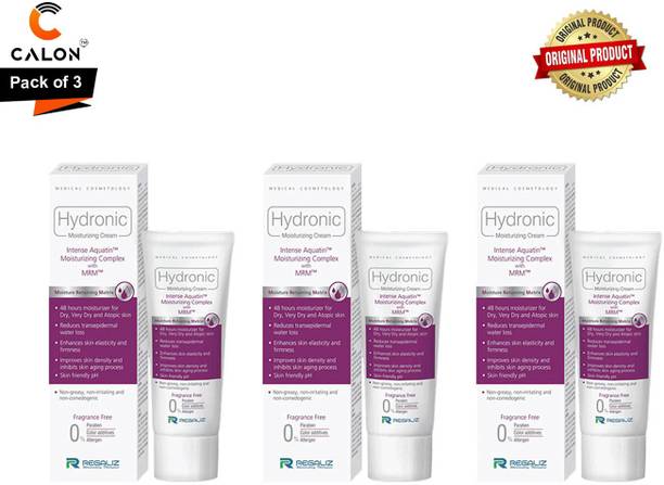 HYDRONIC Moisturizing Cream for Dry & Very Dry skin pack of 3