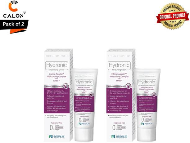 HYDRONIC Moisturizing Cream for Dry & Very Dry skin pack of 2