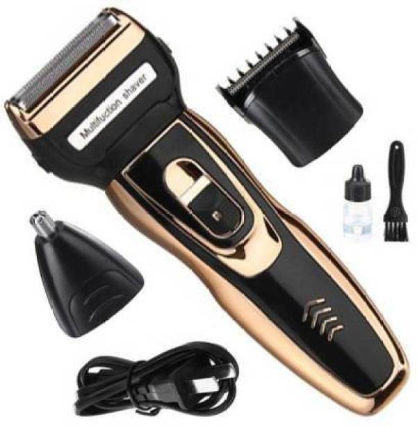 ChinuStyle Rechargeable 3in1 Detachable Professional Men Shaver Hair Clipper And Nose Trimmer Personal Care Set Hair Beard and Moustache Hair Cutting Machine Shaver For Men,Women Multigoorming kit Shaver For Men  Shaver For Men, Women