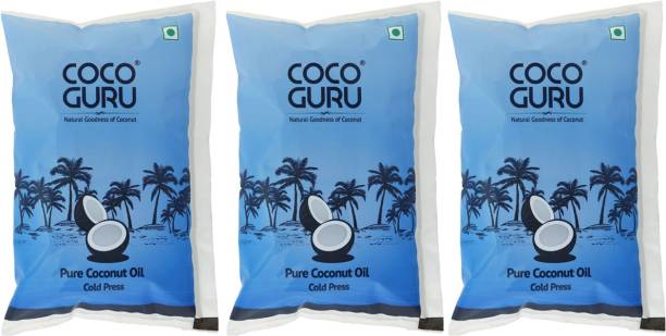 Cocoguru Cold Pressed Coconut Oil Pouch