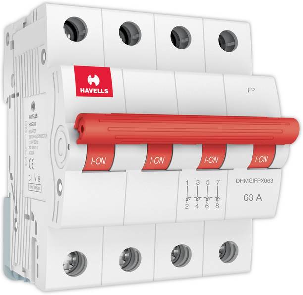 HAVELLS DP isolater 63 A 4 pole MCB