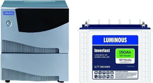 LUMINOUS Cruze 2KVA Inverter with ILTT18048 Battery Tubular Inverter Battery