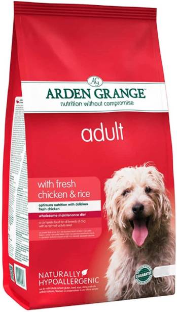 Arden Grange Arden Grange Adult Dry Dog Food Chicken and Rice, 12 kg Chicken 12 kg Dry Young, Adult Dog Food