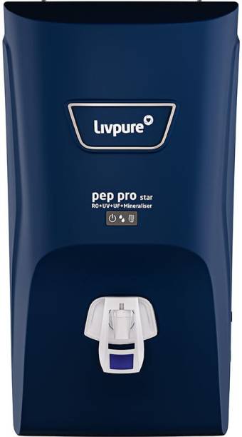 LIVPURE Liv-pep-pro-star 7 L RO + UV + UF + Minerals Water Purifier
