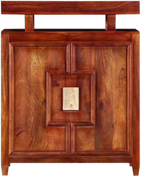 Made Wood Solid Wood Bar Cabinet
