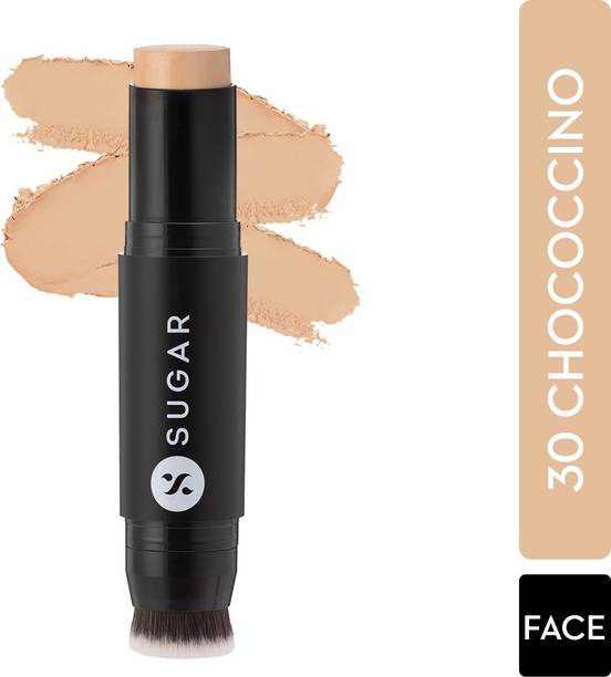 SUGAR Cosmetics UGAR Ace Of Face Foundation Stick With Inbuilt Brush  Foundation