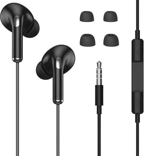 Meyaar SN Headphones With Deep Bass Earphones With Mic Headset Wired