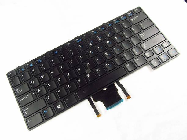 SellZone Replacement Laptop Keyboard For Latitude E7420, E7240, E7440 Black With Backlight Mouse Pointer Internal Laptop-size Laptop Keyboard Compatible with Desktop, Laptop, Mac