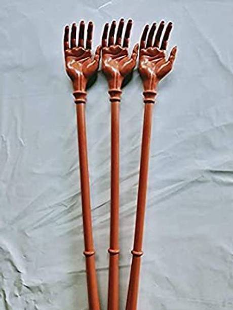 Aanyaretail pack of 3 back scratcher for itching massager stick,khujli stick 14 inch back scratcher for itching massager stick,khujli stick Massager
