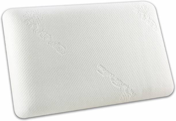 The White Willow Memory Foam, Air Sleeping Pillow Pack of 1 Motifs Regular Soft Orthopaedic Active