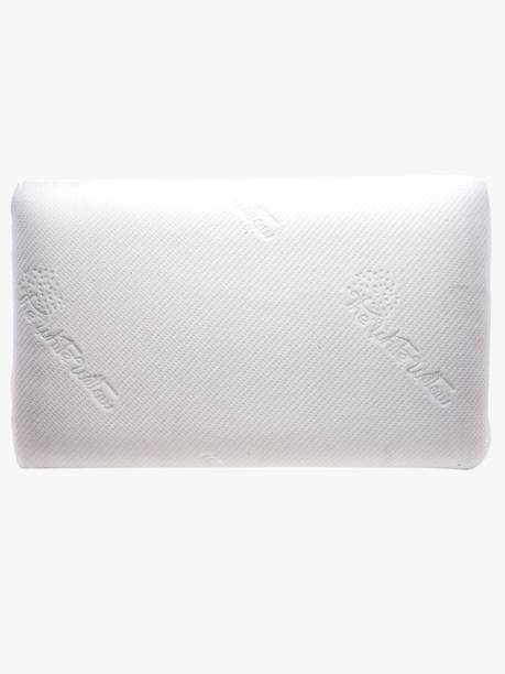 The White Willow Memory Foam, Air Orthopaedic Pillow Pack of 1 Motifs Queen Size Neck and Back Pain Relief Ventilated Active
