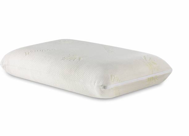 The White Willow King Size Neck and Back Pain Relief Ventilated Active Air, Memory Foam Abstract Sleeping Pillow Pack of 1