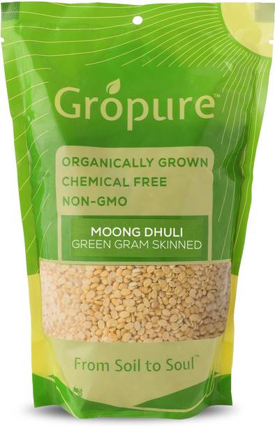 Gropure Organic Yellow Moong Dal