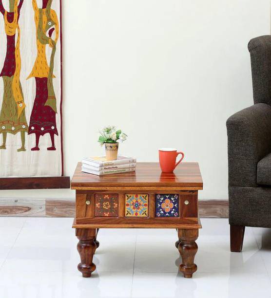 CHITRA FURNITURE Sheesham Wood Classic Coffee/Tea Table For Living Room, Guest Room. Solid Wood Coffee Table
