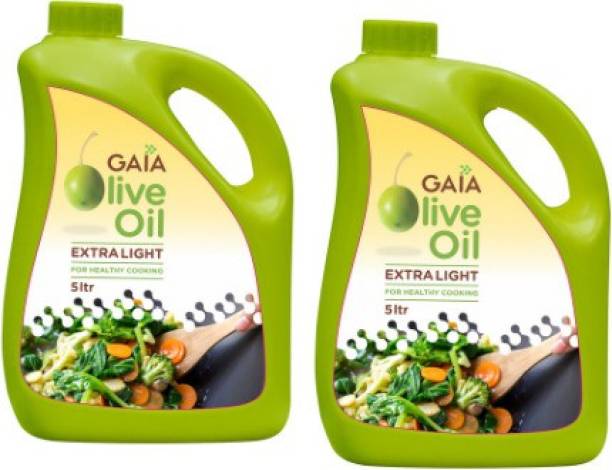 GAIA Extra Lite Olive oil 10 Ltr Olive Oil Can