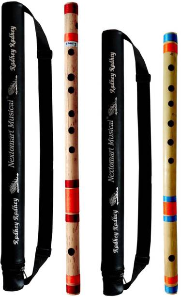 NEXTOMART Musical Combo Flutes C Sharp 7 Hole (18.5 Inc...