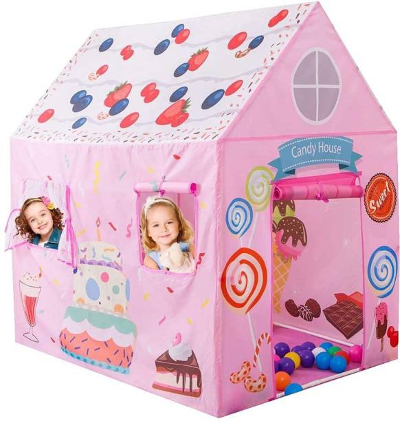 PRAYOMA ENTERPRISE Jumbo Size Happy Birthday Kids Play Tent House for 10 Year Old Girls and Boys