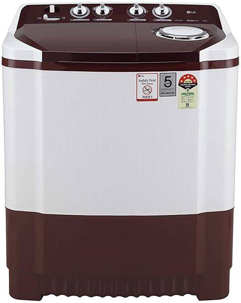 LG 8 kg Semi Automatic Top Load Washing Machine Brown
