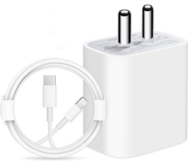 CIHLEX 12 W 5 A Wall Charger for Mobile with Detachable Cable