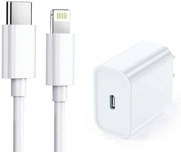 CIHLEX 20 W 5 A Wall Charger for Mobile with Detachable Cable