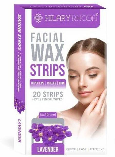 Hilary Rhoda FACIAL WAX STRIPS (LAVENDER) Strips