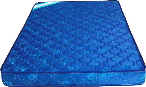 Sughana Elegant Mattress - Dual Comfort Mattress Extra Soft PU Foam Coir Mattress High Density 6 inch Double PU Foam Mattress