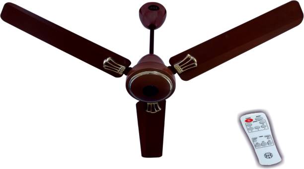 AGE AGE MN120 Classic BLDC Ceiling Fan with Remote 1200 mm BLDC Motor with Remote 3 Blade Ceiling Fan