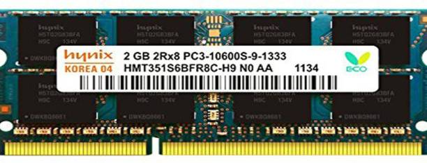 Hynix 1333MHz DDR3 2 GB Laptop Hynix 2GB DDR3 1333MHz SODIMM Laptop Ram (HMT125U6TFR8C)