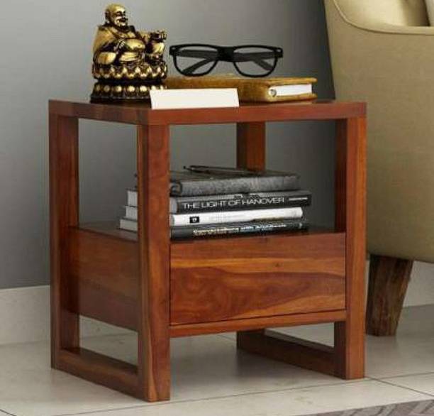 RoseWoodZone RoseWoodZone Solid Wood Side Table Solid Wood Bedside Table