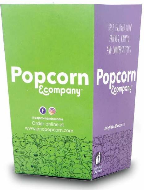 POPCORN&COMPANY Paper Serving Bowl Popcorn Tubs Pack of 20 Disposable